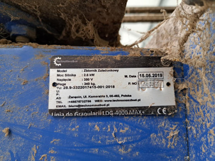 Zdjęcie przedmiotu: Elementy linii do granulacji biomasy LGD-4000 MAX+