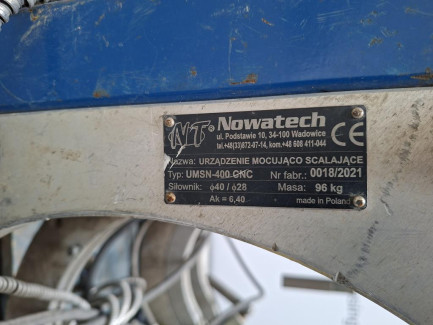 Zdjęcie przedmiotu: NOVATECH ZHCN-400 CNC hydraulic butt welding machine