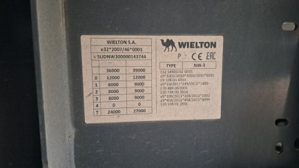 Zdjęcie przedmiotu: WIELTON NW-3 Dump Steel