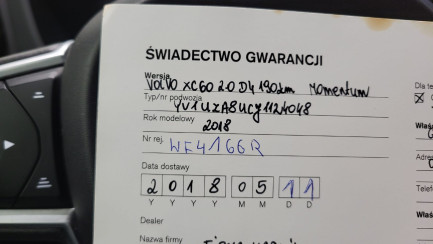 Zdjęcie przedmiotu: Volvo XC60 D4 SCR AWD Momentum aut