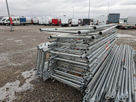 Zdjęcie przedmiotu: Elements of facade scaffolding of the DELTA 70 system