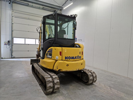 Zdjęcie przedmiotu: KOMATSU PC55MR-5E0 mini crawler excavator
