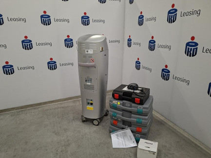 Zdjęcie przedmiotu: ALMA Accent Prime medical device designed for skin firming and body shaping treatments, including body and face shaping, cellulite reduction, skin firming and rejuvenation