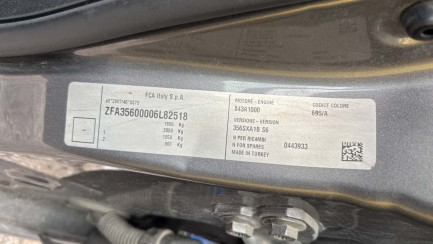 Zdjęcie przedmiotu: Fiat Tipo 1.4 + LPG Brak dokumentacji LPG