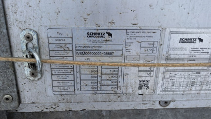 Zdjęcie przedmiotu: SCHMITZ SCS 24 35.0t Skrzyniowa