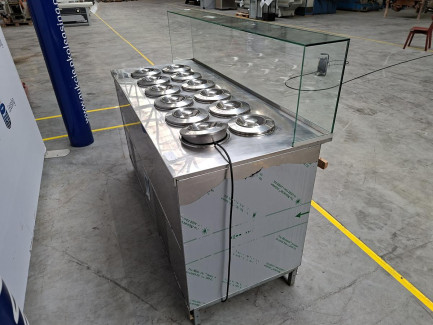 Zdjęcie przedmiotu: ITAL-PROGET BANCO POZZETTI SENZA RISERVA P12/175BV ice cream display cabinet