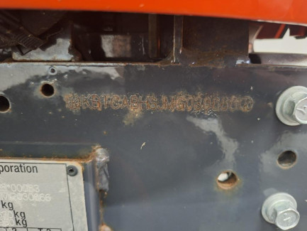 Zdjęcie przedmiotu: Miniciągnik KUBOTA BX-231 Заява про втрату реєстраційного свідоцтва