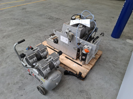 Zdjęcie przedmiotu: P&oacute;łautomatyczna zgrzewarka tacek BOKAMA GS100B