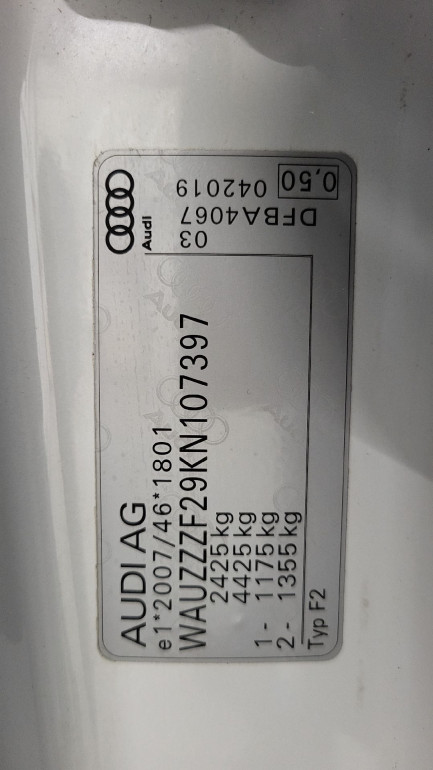 Zdjęcie przedmiotu: Audi A6 Avant 40 TDI mHEV Quattro Sport S tronic Oświadczenie o utracie DR