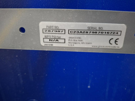 Zdjęcie przedmiotu: Agregat malarsko-szpachlarski GRACO MARK V STANDARD + Zbiornik na materiał GRACO 287987