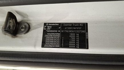 Zdjęcie przedmiotu: Mercedes-benz Actros E6 18.0t