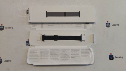 Zdjęcie przedmiotu: Zegarek / Smartwatch Apple Watch 7 45mm GPS + Cellular stal nierdzewna w kolorze mocnego grafitu z bransoletą mediolańską w kolorze mocnego grafitu kod prod. MKL33WB/A