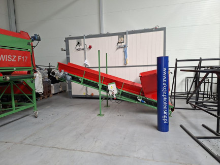 Zdjęcie przedmiotu: ARWIBUD JOWISZ F17/WII cucumber grader with receiving hopper