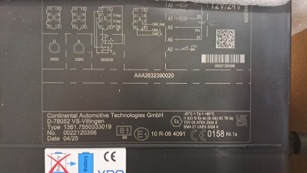 Zdjęcie przedmiotu: Цифровий тахограф VDO версії G2V2