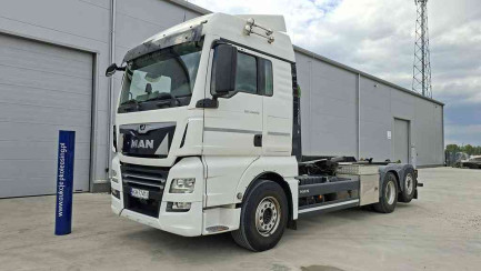 MAN TGX 26.510 BL-CH(GX) E6 26.0t + Hook device HS20.1