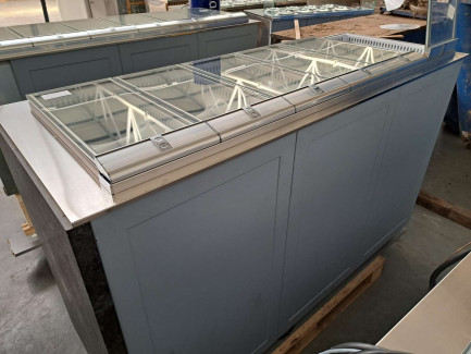 Zdjęcie przedmiotu: Refrigerated display case for ice cream IFI S.p.A. TAVULLIA PANORAMA 12F DL