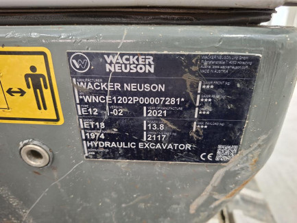Zdjęcie przedmiotu: Міні-екскаватор WACKER NEUSON ET18