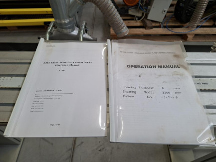 Zdjęcie przedmiotu: Гідравлічна гільйотина ZENITH QC12YC 6x3200