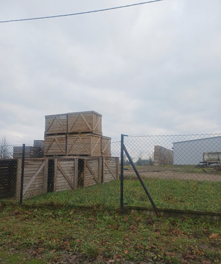 Zdjęcie przedmiotu: 5,500 wooden pallet boxes made of pine, with dimensions of 1600x1200x1240