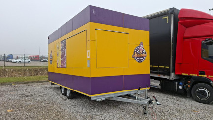 Zdjęcie przedmiotu: PRZYCZEPA GASTRONOMICZNA ZP TRAILERS ZP352