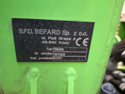 Zdjęcie przedmiotu: Mini żuraw gąsienicowy BEFARD TB5000