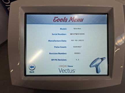 Zdjęcie przedmiotu: CYNOSURE VECTUS diode laser designed for hair removal, discoloration, and vascular lesions