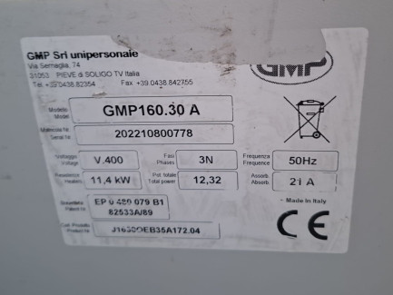 Zdjęcie przedmiotu: GMP Srl GMP160.30 A steering rack