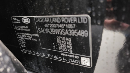 Zdjęcie przedmiotu: RANGE ROVER VELAR 3.0 D300 mHEV Dynamic HSE Oświadczenie o utracie DR