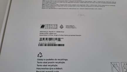 Zdjęcie przedmiotu: Apple iPad 11" 11th Gen. 128 GB Silver Tablet - Manufacturer Code: MD3Y4HC/A + Apple Pencil