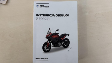 Zdjęcie przedmiotu: BMW F 900 XR Oświadczenie o utracie DR
