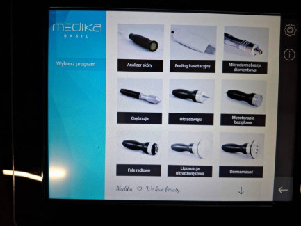 Zdjęcie przedmiotu: Set of cosmetic devices (Medika Carboxytherapy device + Medika Basic cosmetic combine)