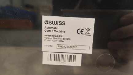 Zdjęcie przedmiotu: Ekspres ciśnieniowy 4Swiss Roma A10 Home Czarny