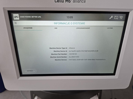 Zdjęcie przedmiotu: Medical device LPG SYSTEMS France CELLU M6 ALLIANCE