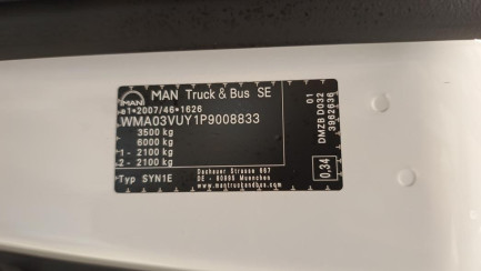 Zdjęcie przedmiotu: MAN TGE E6 3.5t L5H3