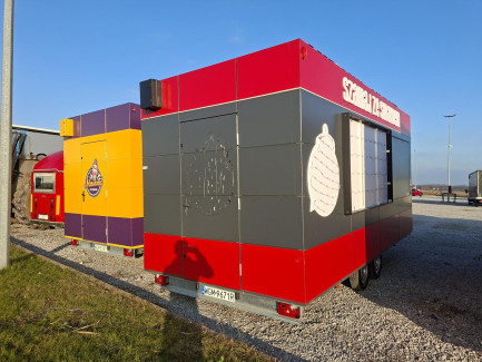 Zdjęcie przedmiotu: PRZYCZEPA GASTRONOMICZNA ZP352 TRAILERS