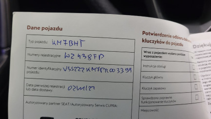 Zdjęcie przedmiotu: Cupra Formentor 2.0 TSI 4Drive DSG