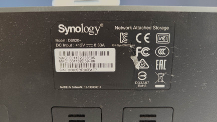 Zdjęcie przedmiotu: Файловий сервер Synology DS920+
