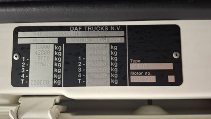 Zdjęcie przedmiotu: DAF XF 480 FT Space Cab E6 21.0t