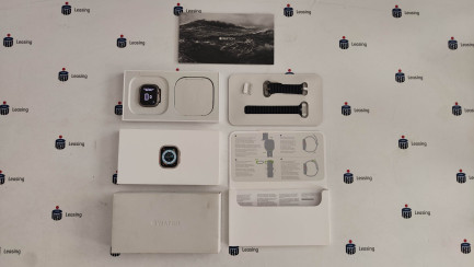 Apple Watch Ultra 49mm GPS + Cellular Titanium Smartwatch with Midnight Ocean Strap [Manufacturer Code: MQFK3WB/A]