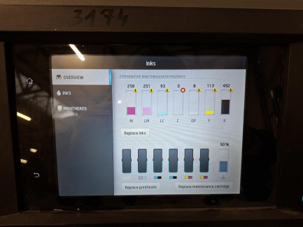 Zdjęcie przedmiotu: Maszyna poligraficzna HP LATEX 360