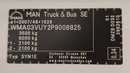 Zdjęcie przedmiotu: MAN TGE E6 3.5t L5H3