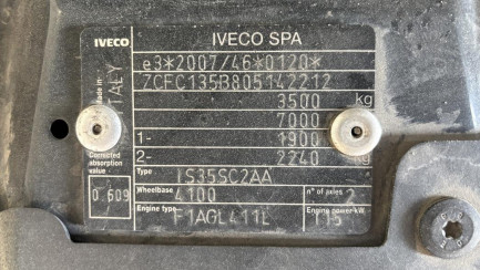 Zdjęcie przedmiotu: Iveco DAILY E6 3.5t