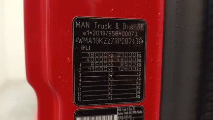 Zdjęcie przedmiotu: MAN TGX E6e 18.0t