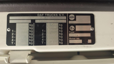 Zdjęcie przedmiotu: DAF XF FT Space Cab 480 E6 21.0t