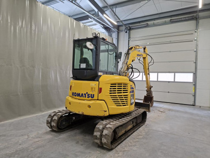 Zdjęcie przedmiotu: KOMATSU PC55MR-5E0 mini crawler excavator