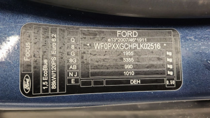 Zdjęcie przedmiotu: Ford Focus 1.5 EcoBlue Connected
