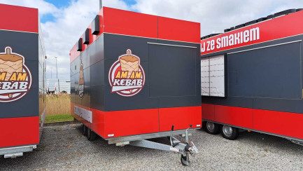 Zdjęcie przedmiotu: AM AM KEBAB FOOD TRAILER Niewiad&oacute;w B3500