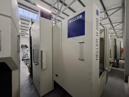 Zdjęcie przedmiotu: Poziome centrum obr&oacute;bcze HELLER H2000