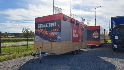 PRZYCZEPA GASTRONOMICZNA DRIVAL 3500-2