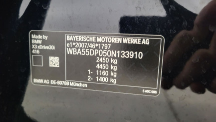 Zdjęcie przedmiotu: BMW X3 xDrive30i mHEV M Sport sport-aut